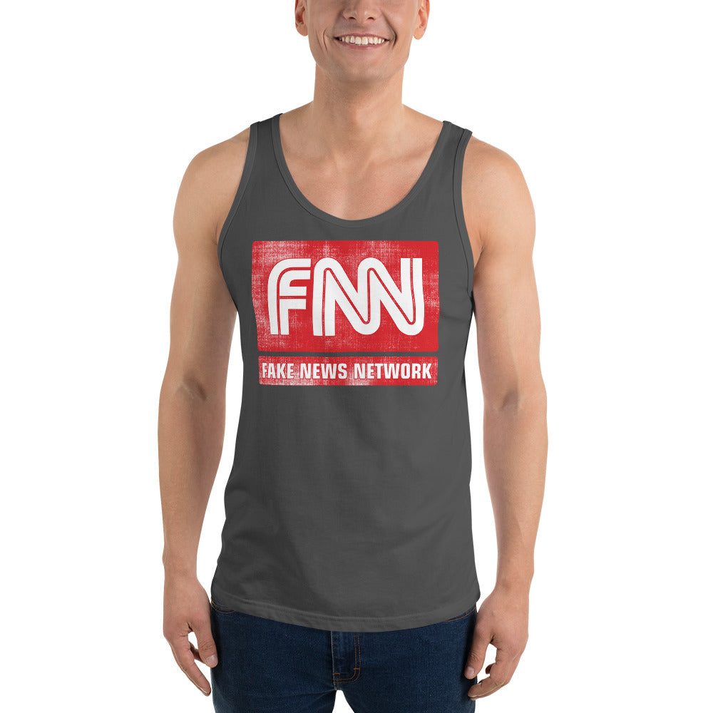 FNN Fake News Network Parody Men's Tank Top