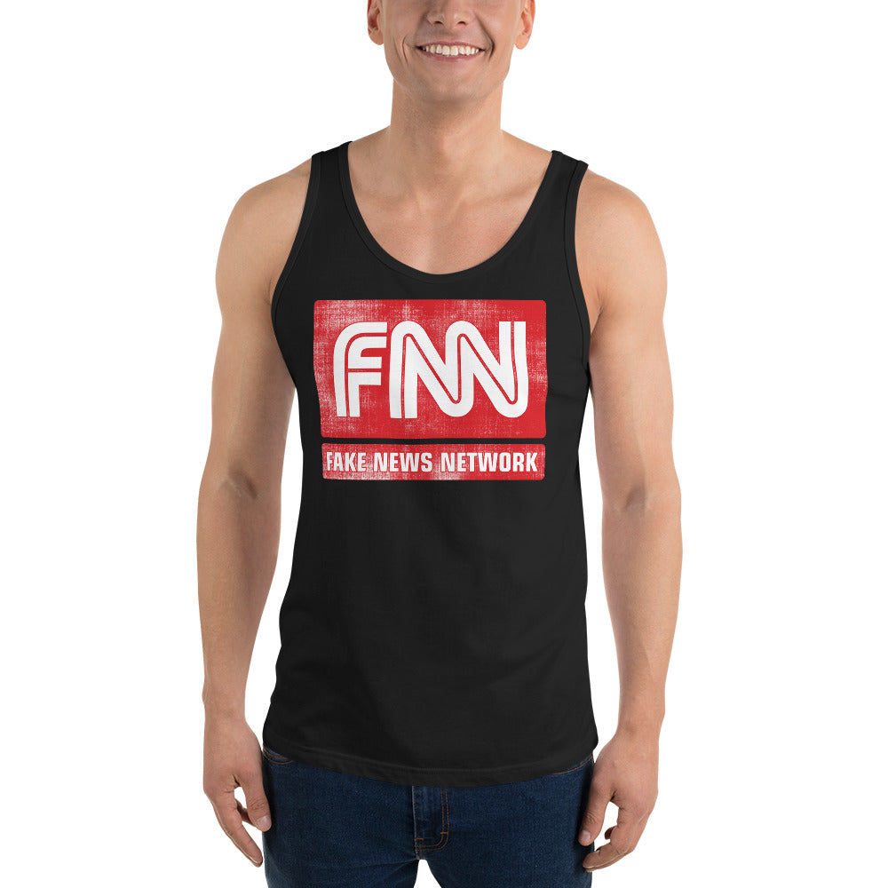 FNN Fake News Network Parody Men's Tank Top