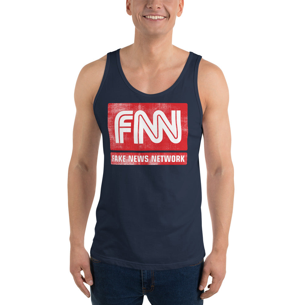 FNN Fake News Network Parody Men's Tank Top