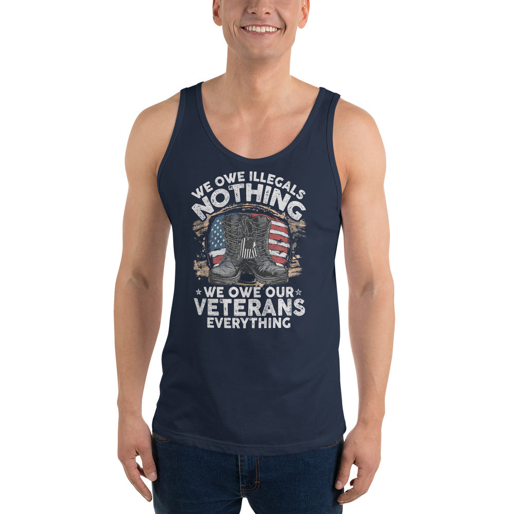 We Owe Our Veterans Everything Men's Tank Top