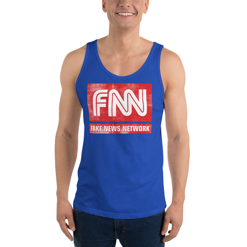 FNN Fake News Network Parody Men's Tank Top