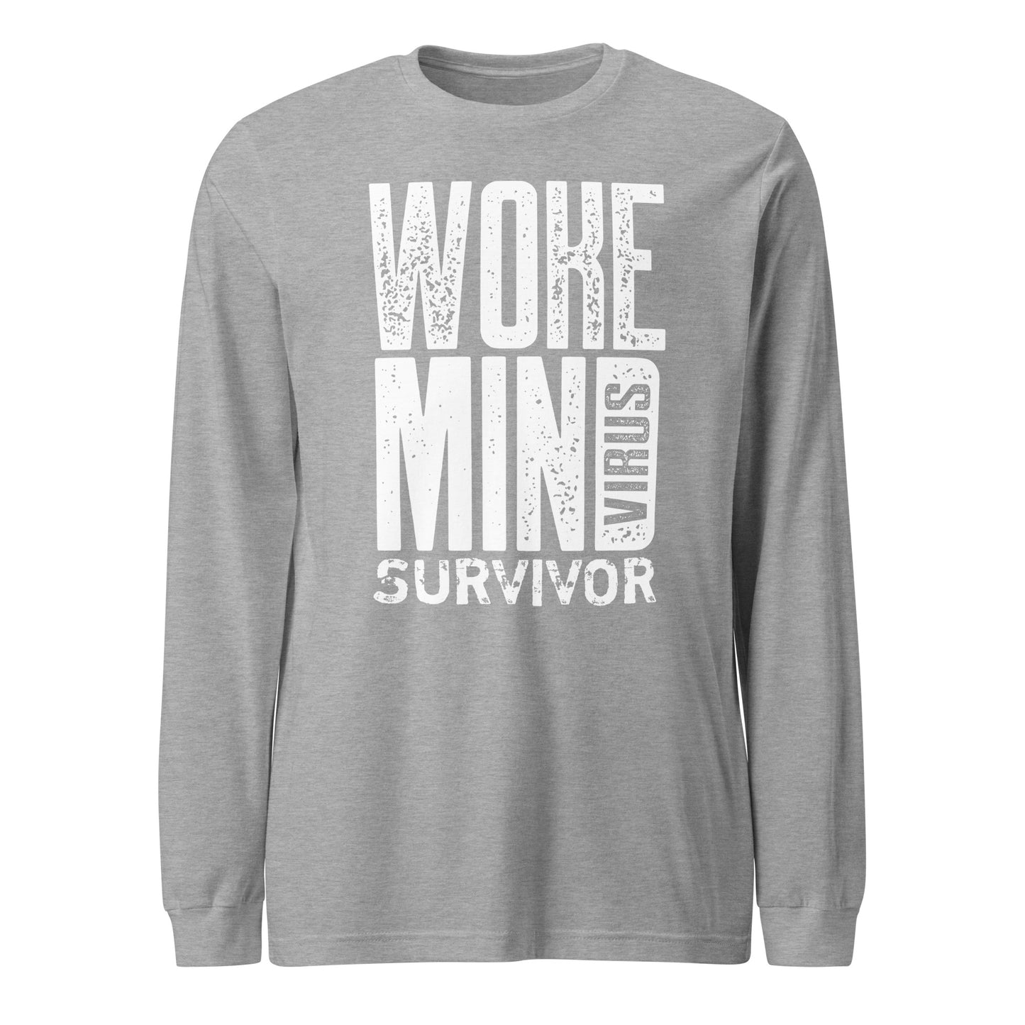 Woke Mind Virus Survivo Unisex Long Sleeve Tee