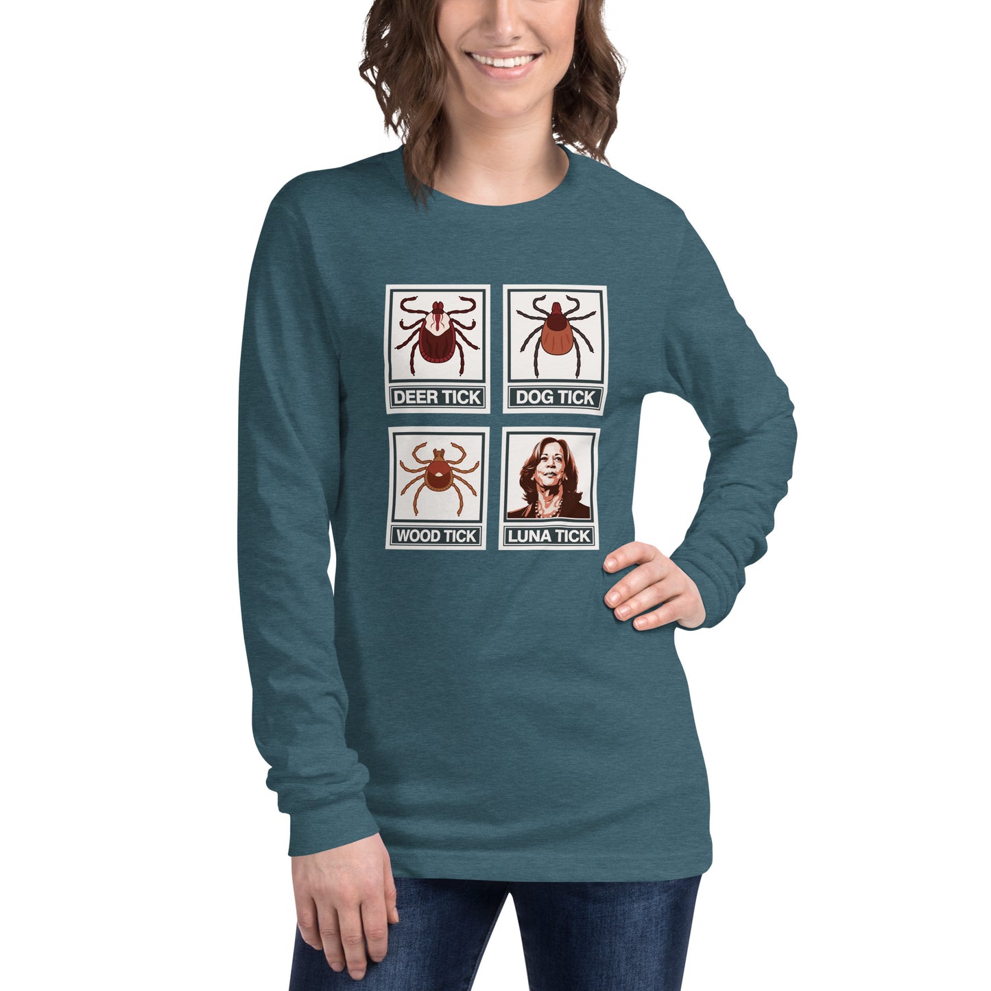 Kamala Luna Tick Unisex Long Sleeve Tee