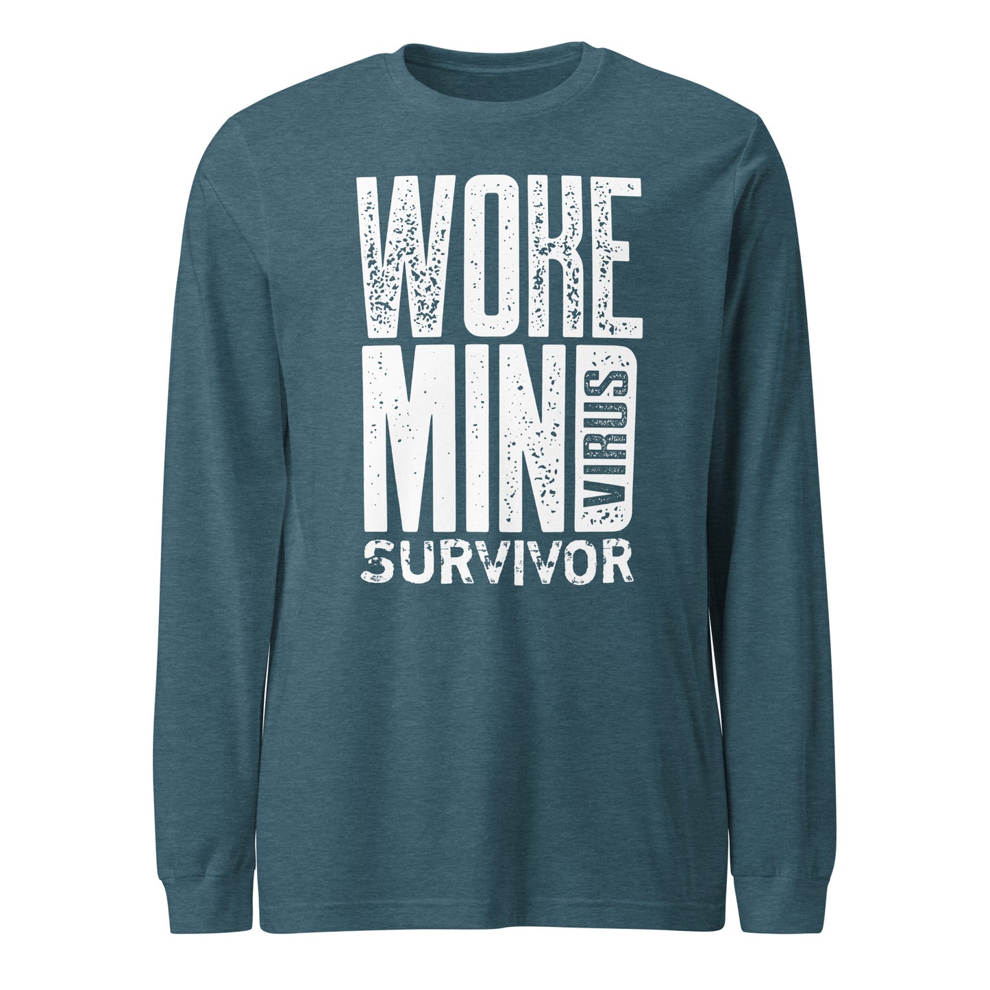 Woke Mind Virus Survivo Unisex Long Sleeve Tee