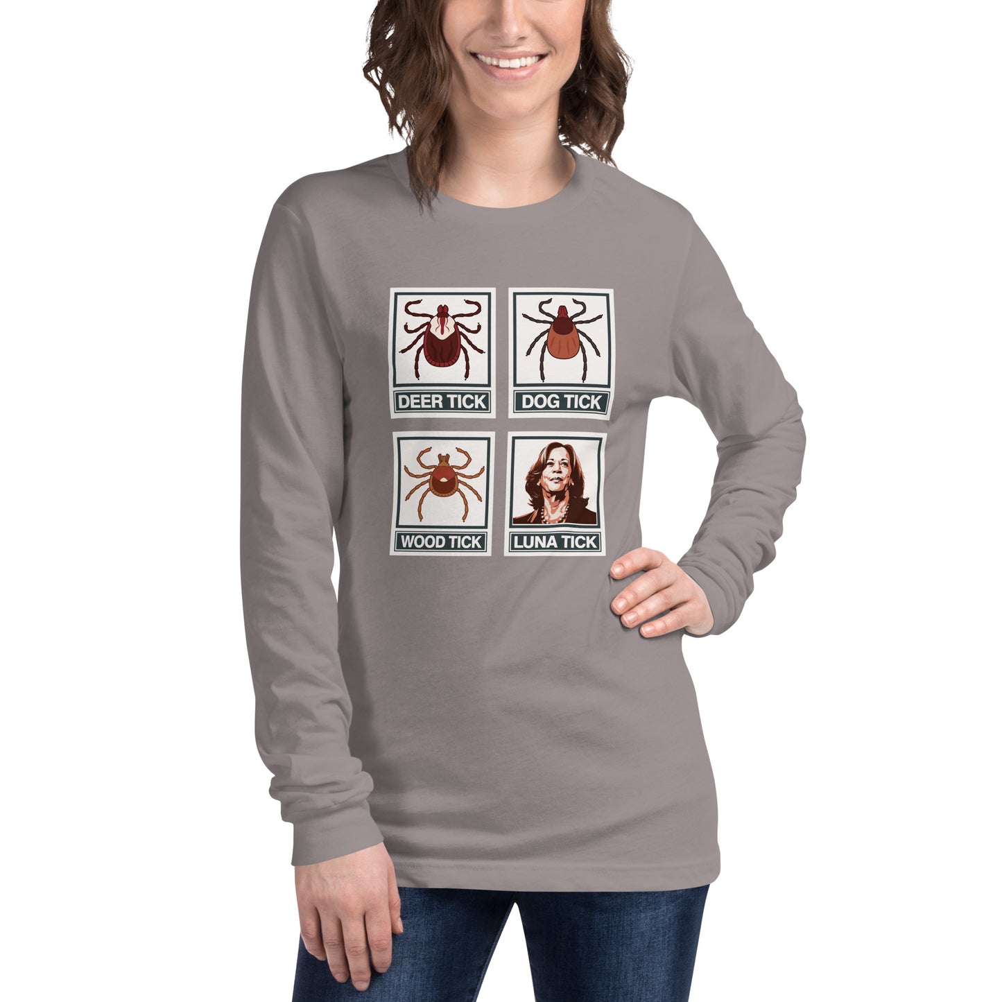 Kamala Luna Tick Unisex Long Sleeve Tee