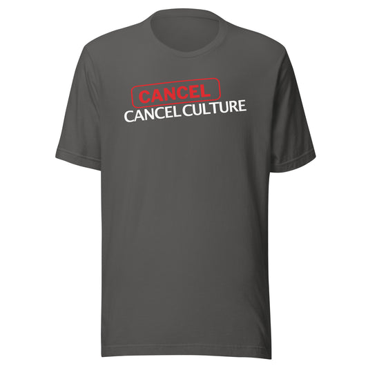 Simple Cancel Cancel Culture Unisex t-shirt