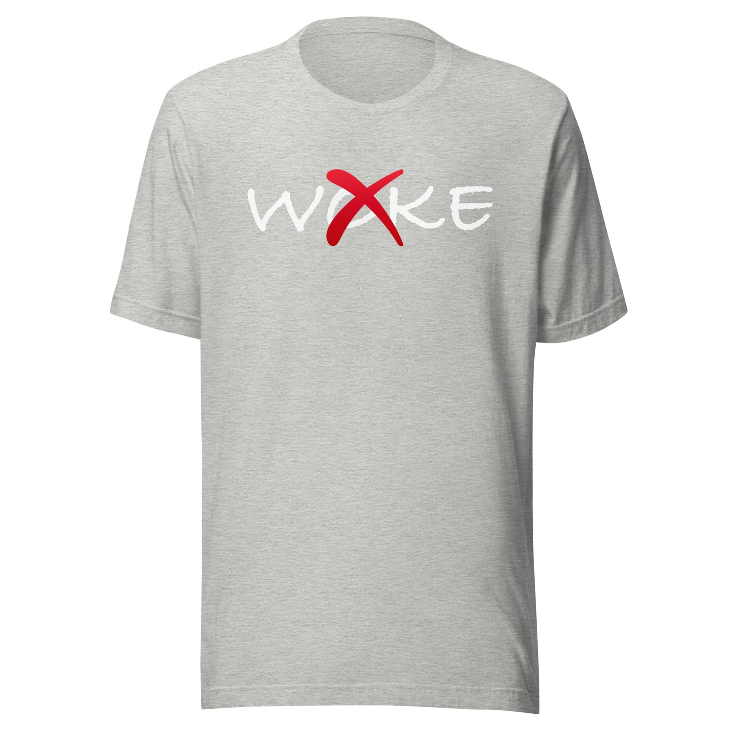 No More Woke - Crossed Out Woke T-Shirt