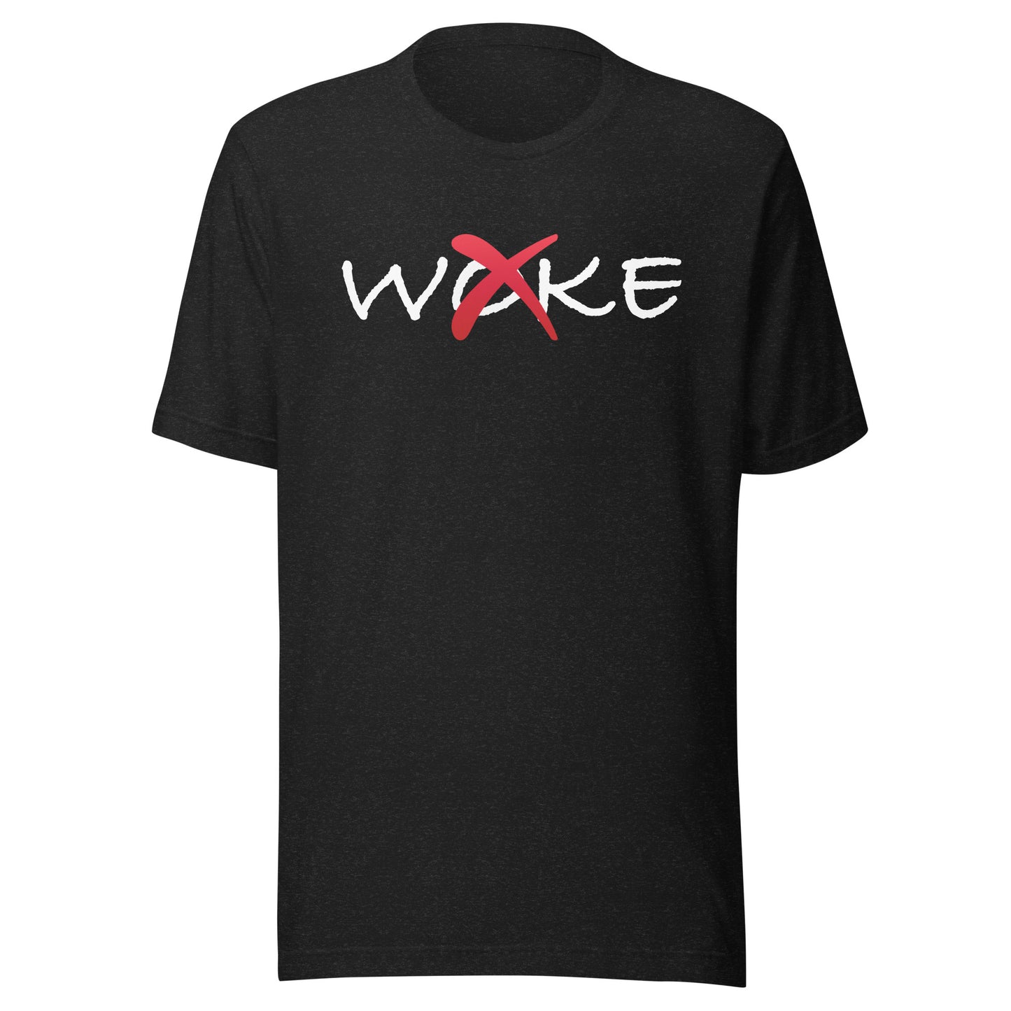 No More Woke - Crossed Out Woke T-Shirt